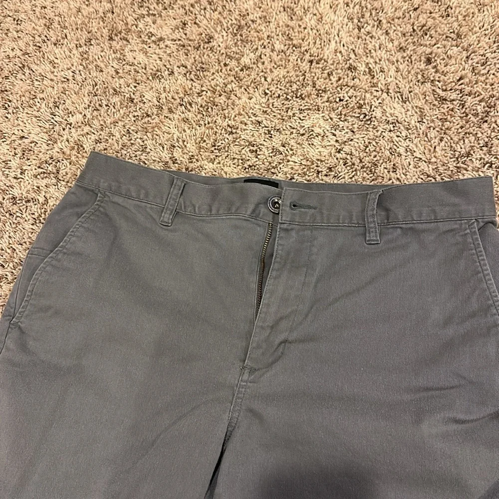 Gray RVCA Week-End Stretch Shorts - Picture 5 of 5